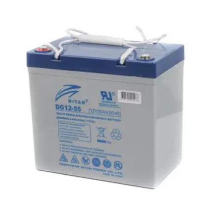 Акумуляторна батарея Ritar 12V 55AH (DG12-55)