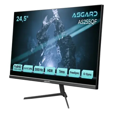 Монитор ASGARD Gaming 24.5" AS255QF IPS Black 300Hz
