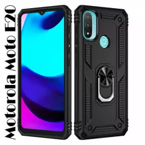 Чeхол-накладка BeCover Military для Motorola Moto E20 Black (707400)