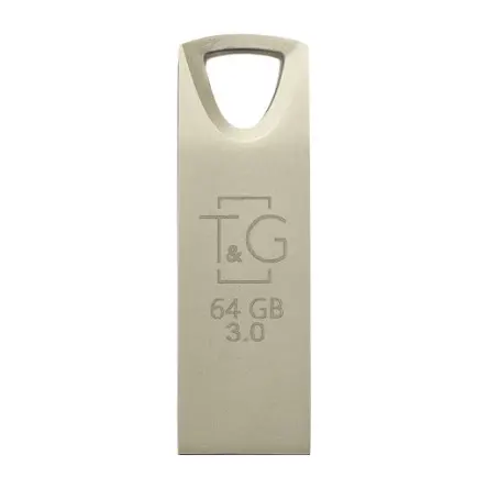 Флеш-накопитель USB3.0 64GB T&G 117 Metal Series Silver (TG117SL-64G3)