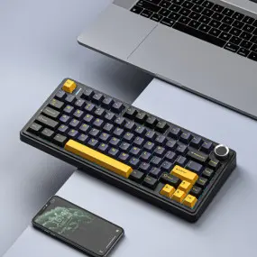 Клавіатура Aula F75 Wired Gasket Black (6978080504890)