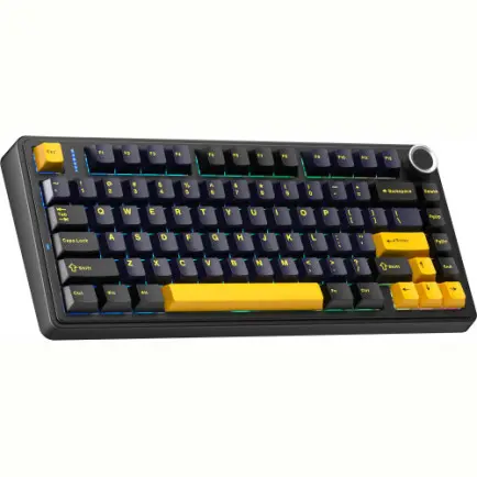 Клавиатура Aula F75 Wired Gasket Black (6978080504890)