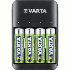 Зарядное устройство Varta Value USB Quattro Charger+4xAA 2100mAh (57652)