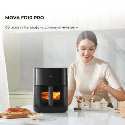 Мультипечь Mova FD10 Pro Black (VFF12A-BL)