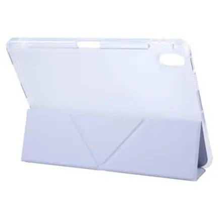 Чeхол-книжка BeCover Ultra Slim Origami Transparent с креплением Apple для Apple iPad Mini 7 2024 Purple (712937)