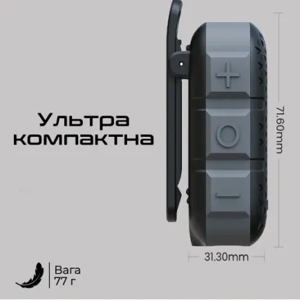 Акустична система HiFuture Pocket-S 5W Grey/Blue