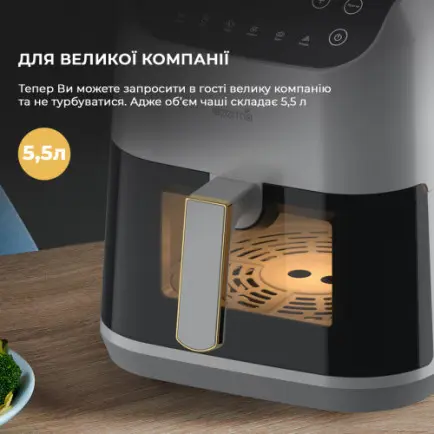 Мультипечь Deerma Air Fryer KZ130 (DEM-KZ130W)