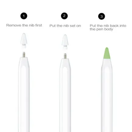 Чехол TPU Goojodoq для наконечника стилуса Apple Pencil (1-2 поколение)