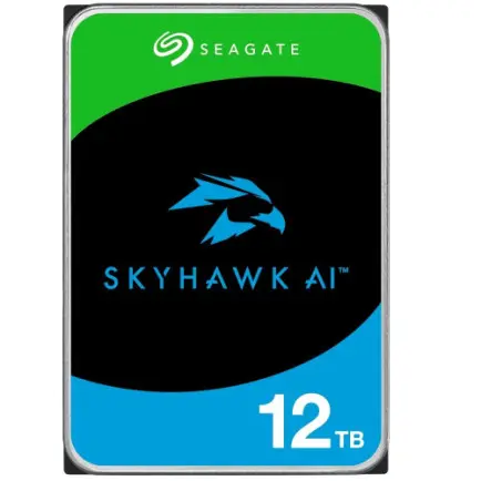 Накопичувач HDD SATA 12.0TB Seagate SkyHawk AI Surveillance 7200rpm 512MB (ST12000VE003)