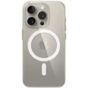 Чехол-накладка Apple Clear Case with MagSafe для Apple iPhone 15 Pro Clear (MT223)