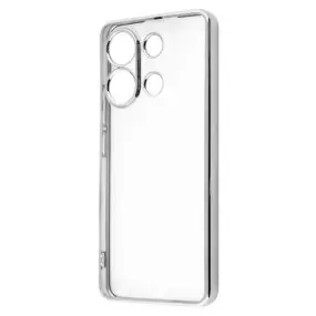 Чeхол-накладка Wave Metal Color Case для Xiaomi Redmi Note 13 4G Silver