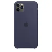 Чехол-накладка Apple Silicone Case для Apple iPhone 11 Pro Max Midnight Blue (MW..