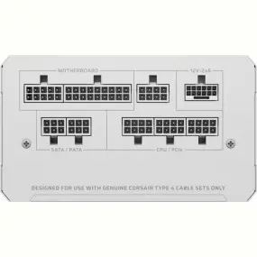 Блок питания Corsair RM1000e ATX 3.1 White (CP-9020294-EU)