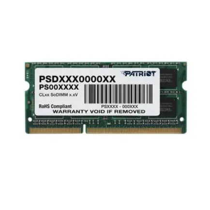 Модуль пам`яті SO-DIMM 4GB/1600 DDR3 Patriot Signature Line (PSD34G16002S)