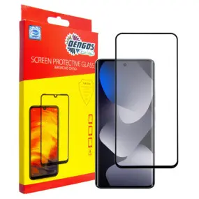 Защитное стекло Dengos для Xiaomi Redmi Note 15 5G Black Full Glue (TGFG-426)