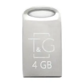 Флеш-накопитель USB 4GB T&G 105 Metal Series Silver (TG105-4G)
