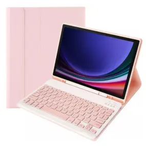 Чехол с беспроводной клавиатурой BeCover для Samsung Galaxy Tab A9 SM-X115 Pink (712359)