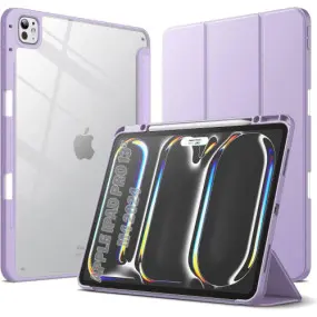 Чeхол-книжка BeCover Soft Edge TPU с креплением Apple Pencil для Apple iPad Pro 13" M4 2024 Purple (711719)