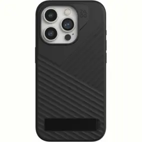 Чeхол-накладка Zagg Gear4 Denali Snap with MagSafe w/ Kickstand для Apple iPhone 15 Pro Black (702312348 / 702312718)