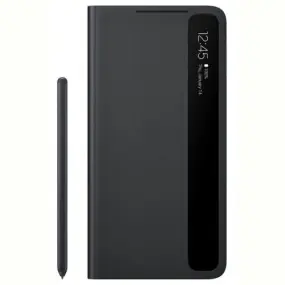 Чохол-книжка Samsung Smart Clear View Cover with S Pen для Samsung Galaxy S21 Ultra SM-G998 Black (EF-ZG99PCBEGRU)
