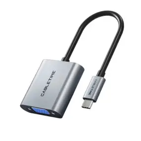 Переходник Cabletime VGA - USB Type-C (F/M)