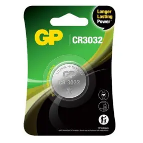 Батарейка GP CR3032 3B Lithium 1шт (CR3032-U1)