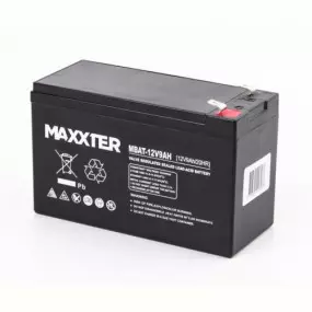 Акумуляторна батарея Maxxter 12V 9AH (MBAT-12V9AH)