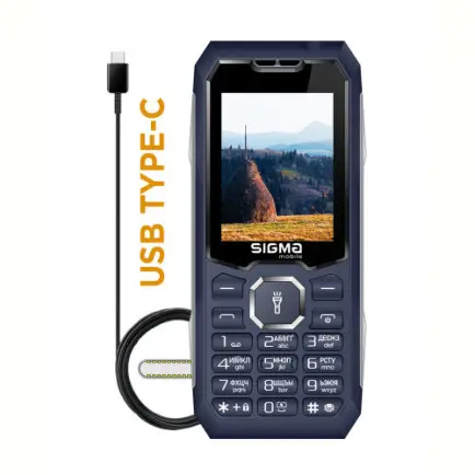 Мобильный телефон Sigma mobile X-style 341 Bro Blue (4827798368428)
