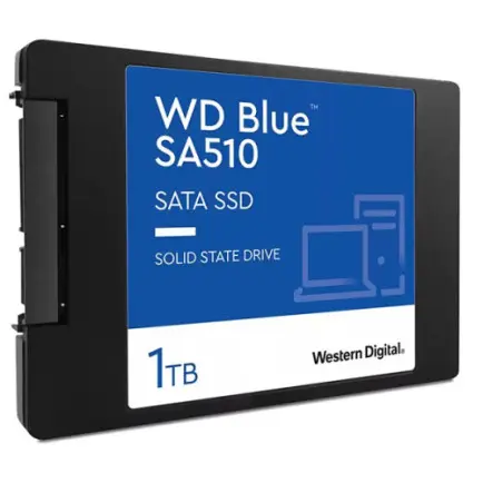 Накопитель SSD 1TB WD Blue 2.5" SATAIII 3D TLC (WDS100T3B0A)