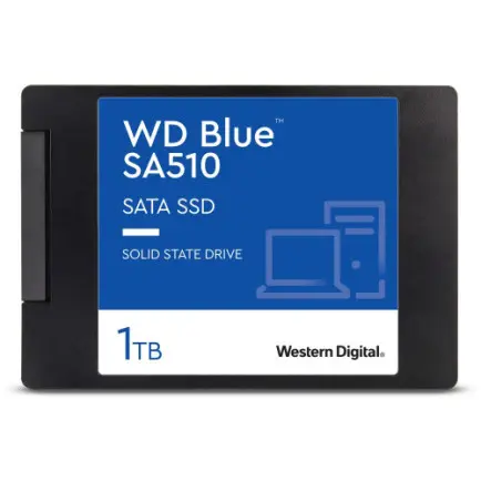 Накопитель SSD 1TB WD Blue 2.5" SATAIII 3D TLC (WDS100T3B0A)