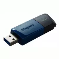 Флеш-накопичувач USB3.2 64GB Kingston DataTraveler Exodia M Black/Blue (DTXM/64G..