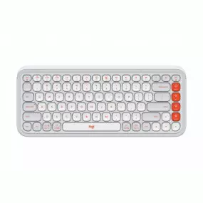 Клавиатура беспроводная Logitech Pop Icon Keys Off White (920-013072)