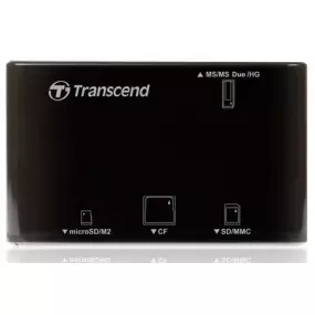 Кардрідер USB2.0 Transcend RDP8 Black (TS-RDP8K)