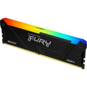 Модуль пам`яті DDR4 8GB/3200 Kingston Fury Beast RGB (KF432C16BB2A/8WP)
