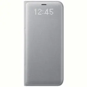Чехол-книжка Samsung LED View Cover для Samsung Galaxy S8+ G955 Silver (EF-NG955PSEGRU)