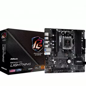 Материнська плата ASRock B650M PG Lightning Socket AM5