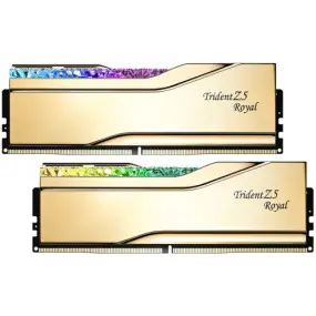 Модуль пам`ятi DDR5 2x16GB/6000 G.Skill Trident Z5 Royal Gold (F5-6000J2836G16GX2-TR5G)