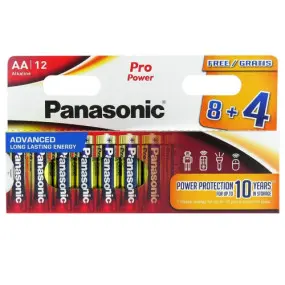Батарейка Panasonic Pro Power AA/LR06 BL 12(8+4)