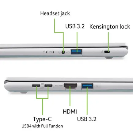 Ноутбук Acer Aspire Go 15 AG15-72P-56D7 (NX.JSVEU.007)
