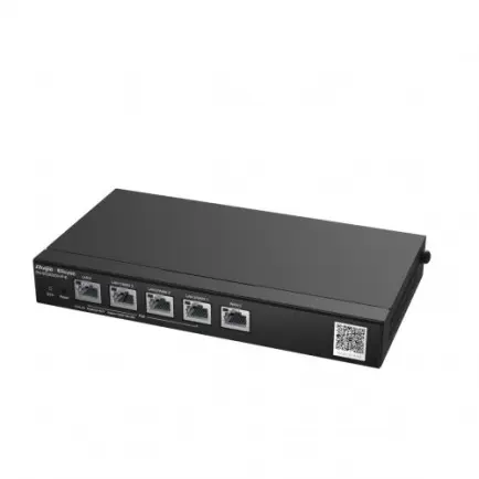 Маршрутизатор Ruijie Reyee RG-EG305GH-P-E (1xGE WAN, 3xGE WAN/PoE+ LAN, 1xGE LAN, max PoE 60W, VPN, Ruijie cloud)