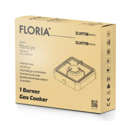Настольная плита Floria ZLN7119