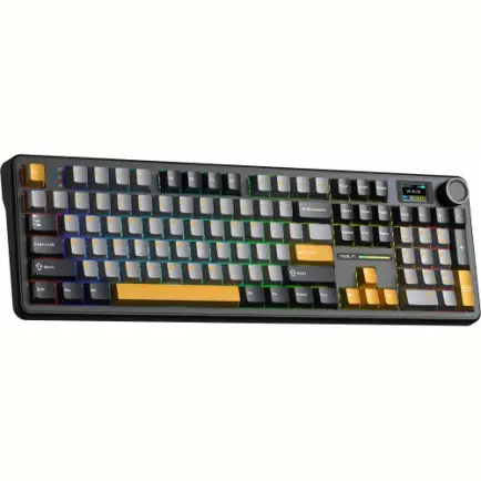 Клавіатура бездротова Aula F108 Pro Black (6978080501295)