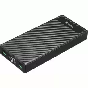 Універсальна мобільна батарея Sandberg Powerbank 30000mAh PD 100W Black (420-87)