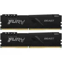 Модуль памяти DDR4 2x16GB/3200 Kingston Fury Beast Black (KF432C16BB1K2/32WP)