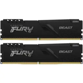 Модуль памяти DDR4 2x16GB/3200 Kingston Fury Beast Black (KF432C16BB1K2/32WP)