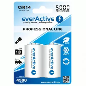 Аккумулятор everActive С/HR14 5000mAh BL 2шт