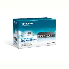 Коммутатор TP-Link TL-SG108E (8хGE, easysmart)
