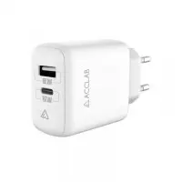 Зарядное устройство AccLab AL-TC220 (1xUSB, 1xType-C)