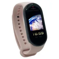 Силиконовый ремешок BeCover для Xiaomi Mi Smart Band 9 Rose Gold (711967)