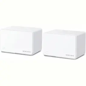 WiFi Mesh система Mercusys Halo H80X 2-pack (AX3000, 3хGE WAN/LAN, Beamforming, MU-MIMO, OFDMA)